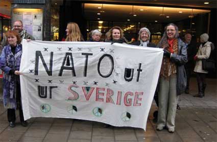 NATO ut ur Sverige